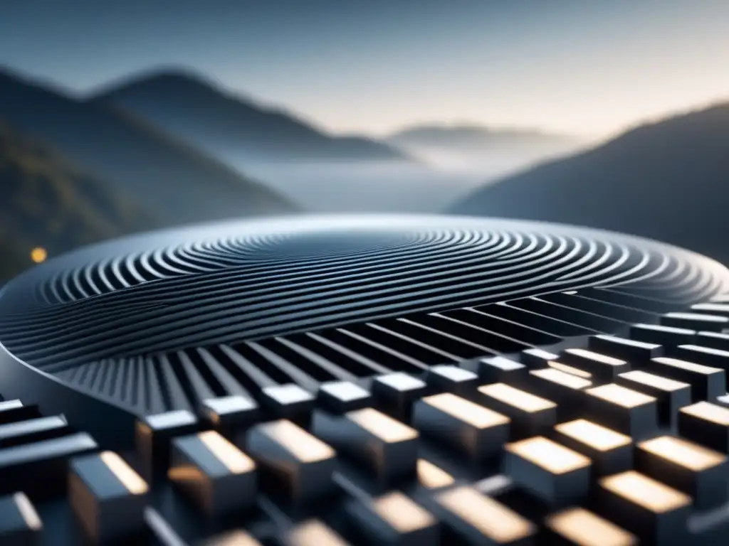 Un array de sensores acústicos para vigilancia ambiental en diseño futurista