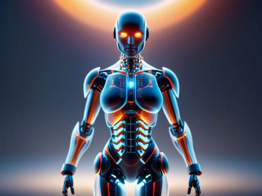 Nanorobot futurista en acción de regeneración celular Avances en nanorobots medicina regenerativa: Nanorobot futurista en nivel celular rodeado de partículas brillantes representando tecnología médica