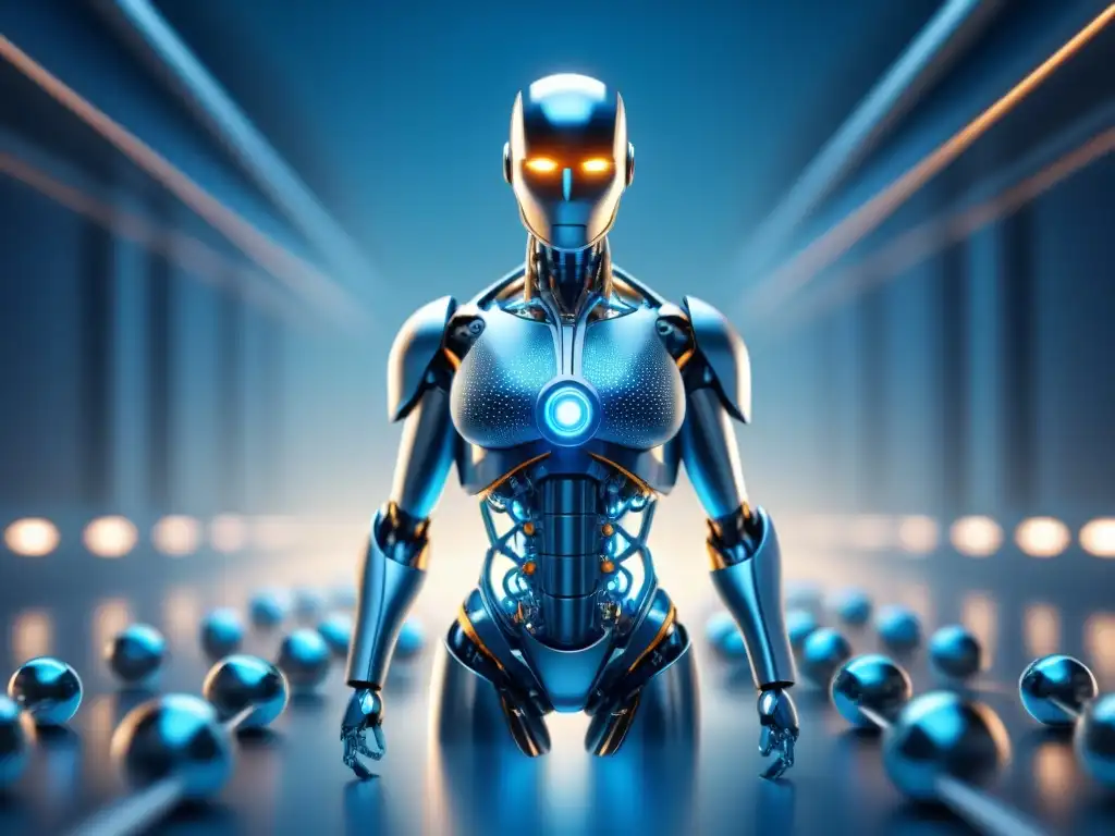 Nanorobots reparando células: tecnología avanzada en medicina regenerativa Avances en nanorobots medicina regenerativa: Nanorobots trabajando juntos dentro de un cuerpo humano, reparando células con precisión