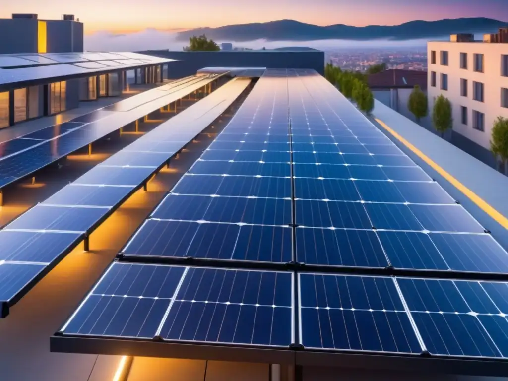 Avances paneles solares multifuncionales integrados en arquitectura moderna