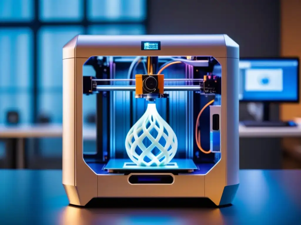 Avanzada impresión 3D de implante médico en polímeros de alto rendimiento Avanzada impresión 3D de implante médico en polímeros de alto rendimiento, destacando innovación y precisión