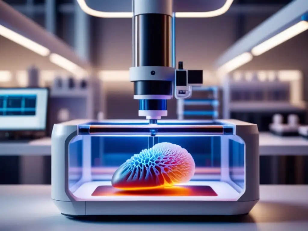 Un avanzado bioprinter 3D crea un órgano humano con precisión