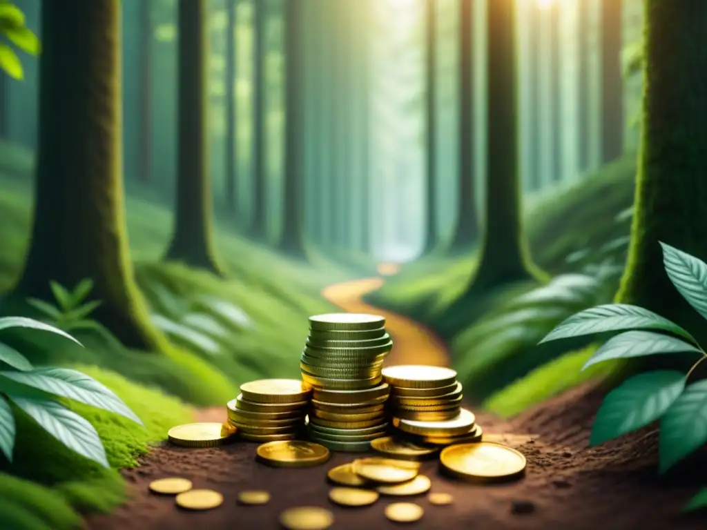 Dos caminos en un frondoso bosque: uno a monedas de oro por software de gestión de proyectos pago, otro a monedas de plata por software gratuito