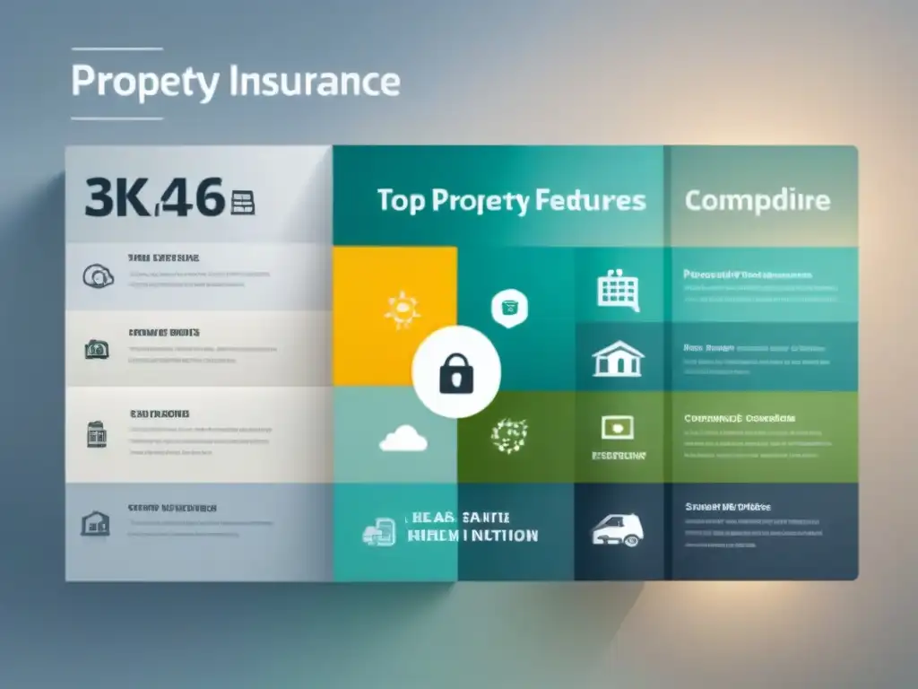 Comparativa minimalista de seguros propiedad y accidentes