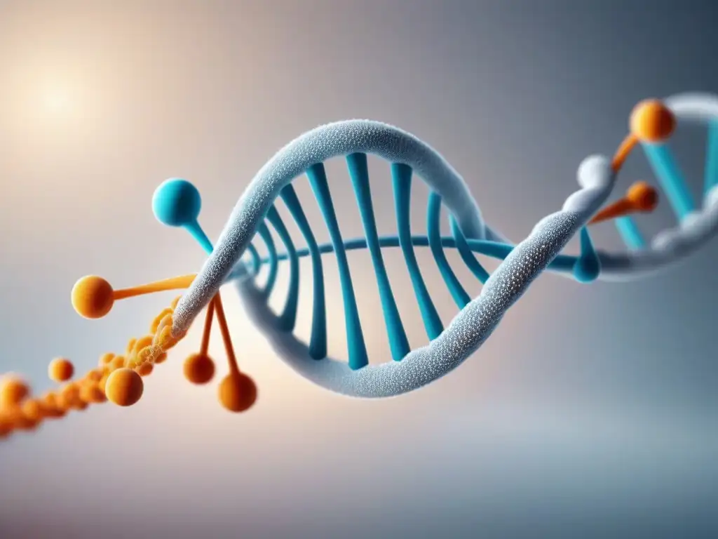 Análisis de datos en oncología: ADN y gráficos estadísticos DNA con datos y gráficos, simbolizando análisis de datos masivos en oncología