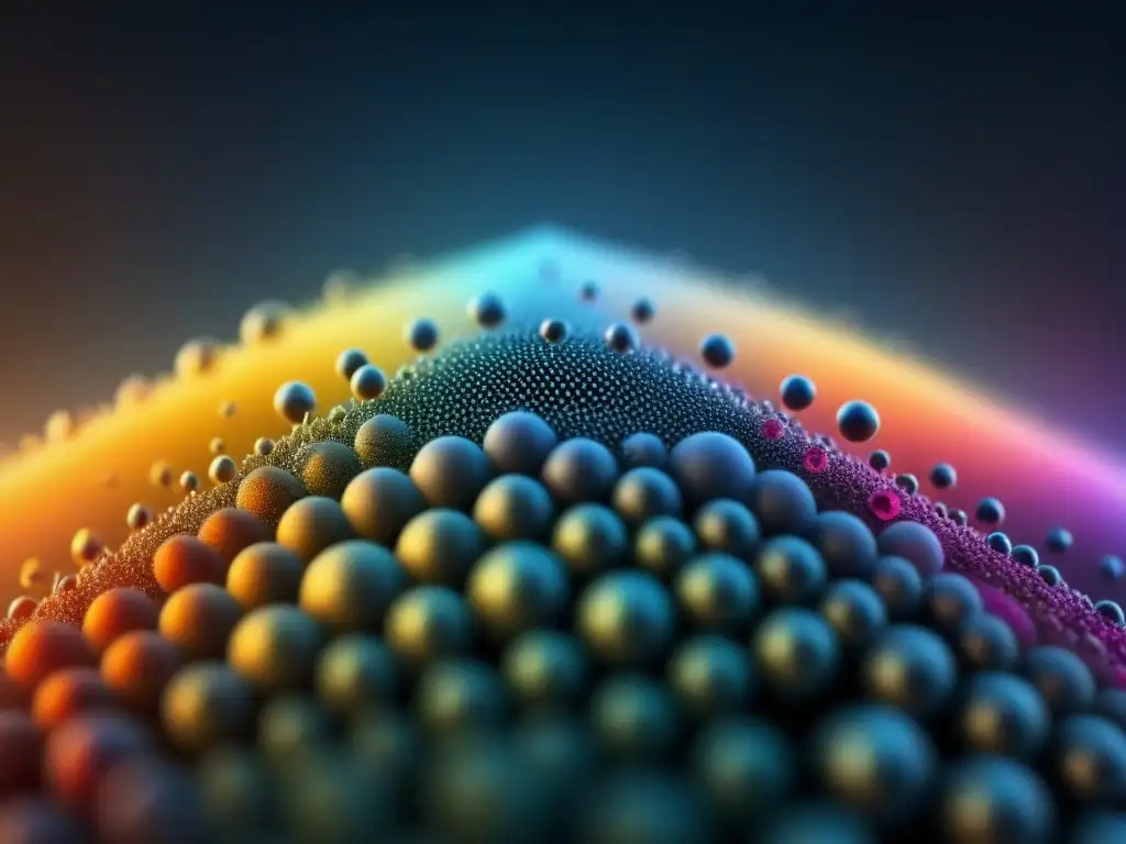 Detallada imagen de un nanotubo de carbono, estructura impecable que simboliza la fortaleza de los materiales avanzados en nanotecnología defensa