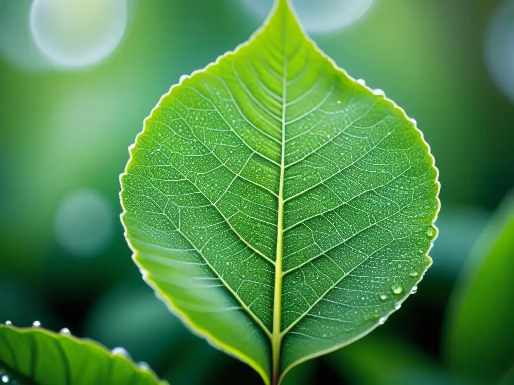 Detalles asombrosos de una hoja modificada genéticamente, mejora rendimiento cultivos técnicas biotecnológicas