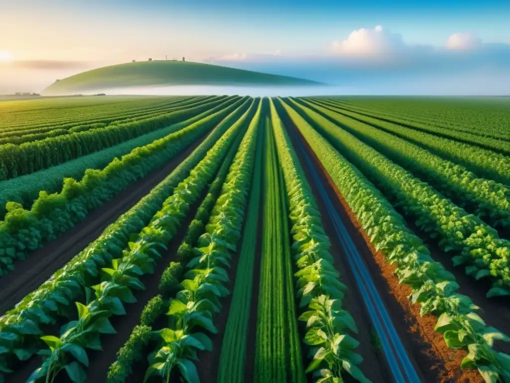 Campo de cultivo digital: tecnología IIoT optimiza la agricultura Transformación digital mediante IIoT: Campos verdes y sensores optimizan la agricultura