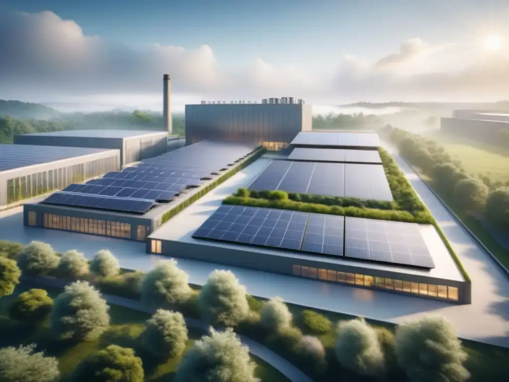 Fábrica ecológica con diseño bioclimático en armonía con la naturaleza
