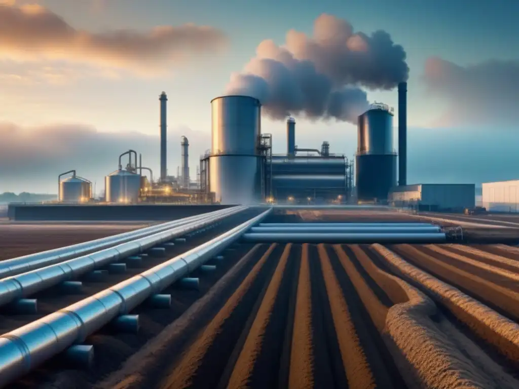 Planta industrial moderna con tecnología de remediation ambiental avanzada Eficiente planta industrial moderna con tecnología avanzada para el tratamiento de suelos contaminados estrategias