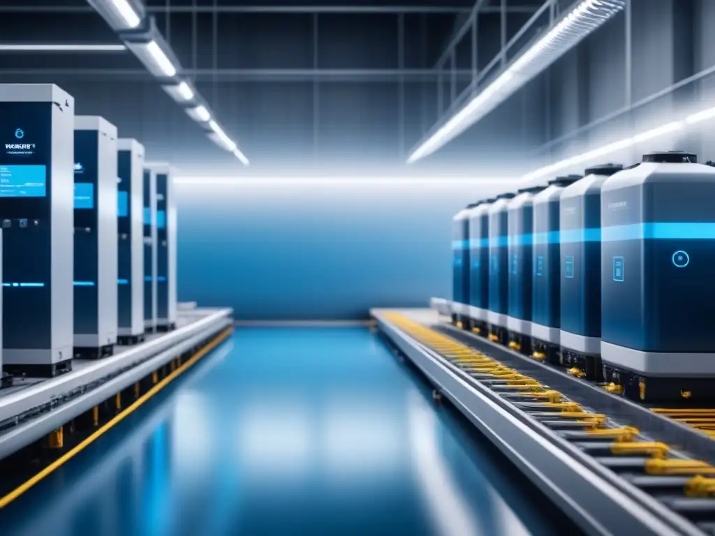 Red de dispositivos inteligentes para gestión del agua en fábrica Eficiente red de dispositivos interconectados para optimización de recursos hídricos en fábricas