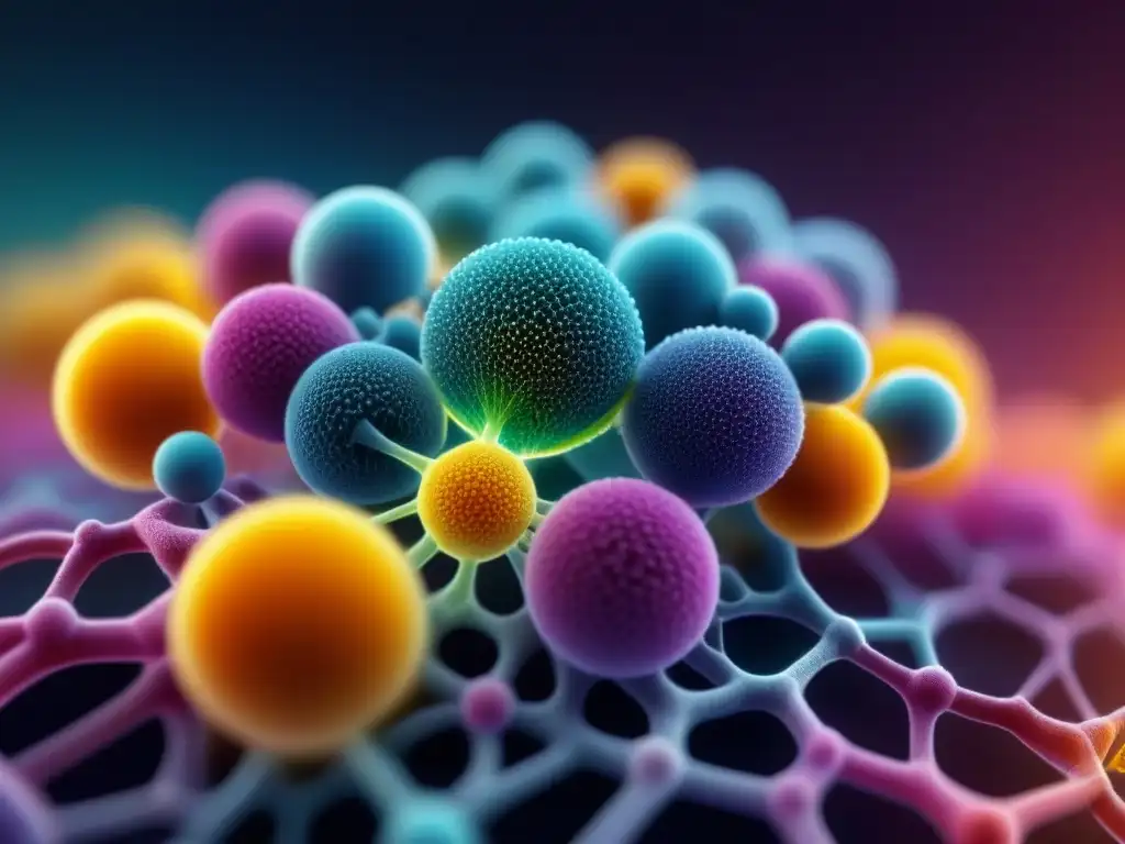 Fascinante vista microscópica de nanotubos autoreparables en acción, destacando la nanotecnología materiales autoreparables avanzados