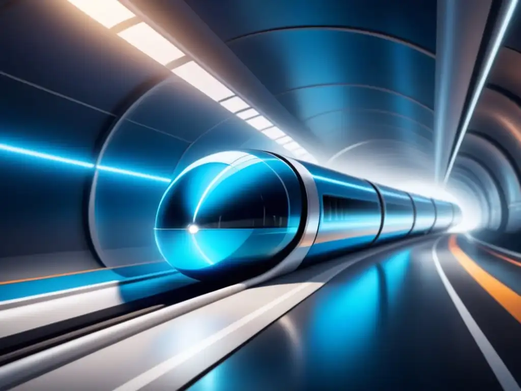 Pod futurista de Hyperloop desafía seguridad en velocidades ultrarrápidas