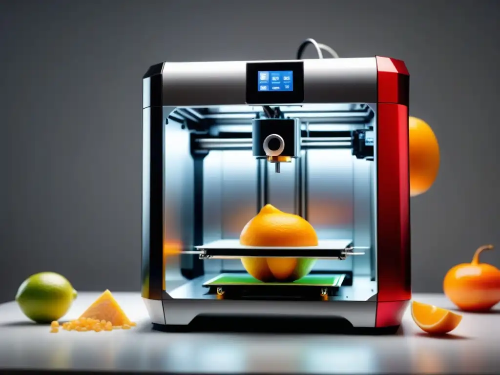 Futuro de la gastronomía: impresión 3D alimentos personalizados de alta tecnología