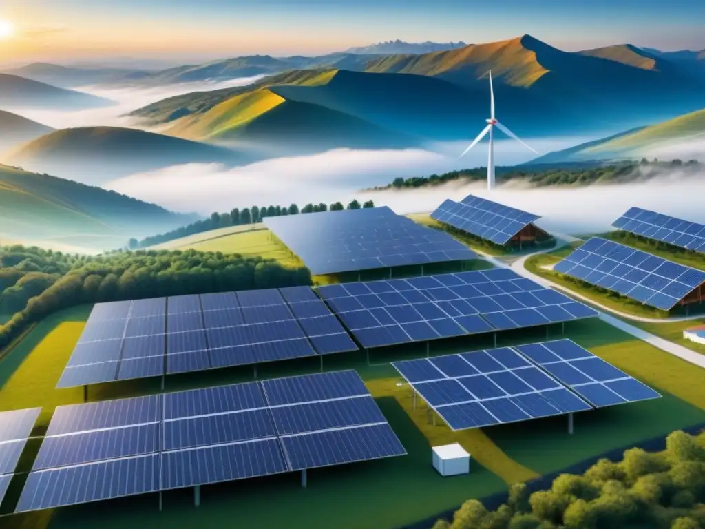 Implementación de microredes a gran escala en un paisaje diverso con energías renovables