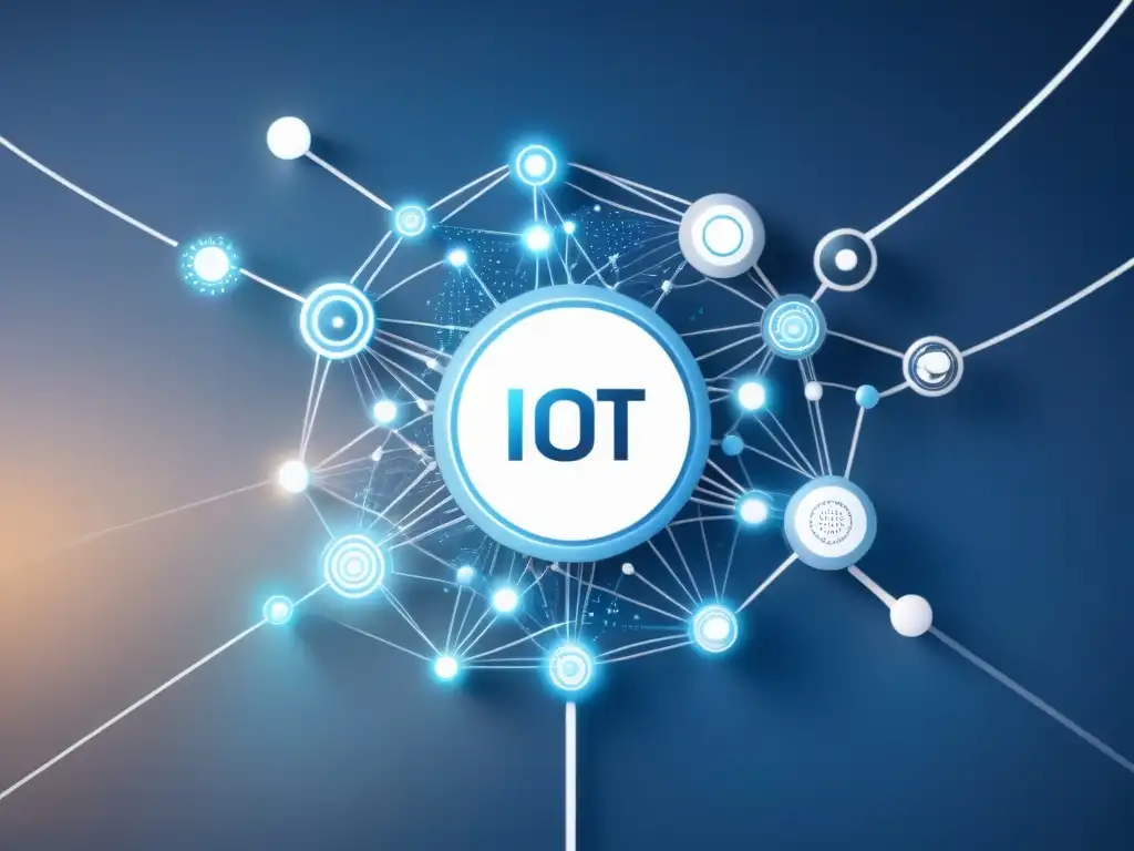 Una ilustración detallada muestra la integración de IA y IoT en sistemas inteligentes