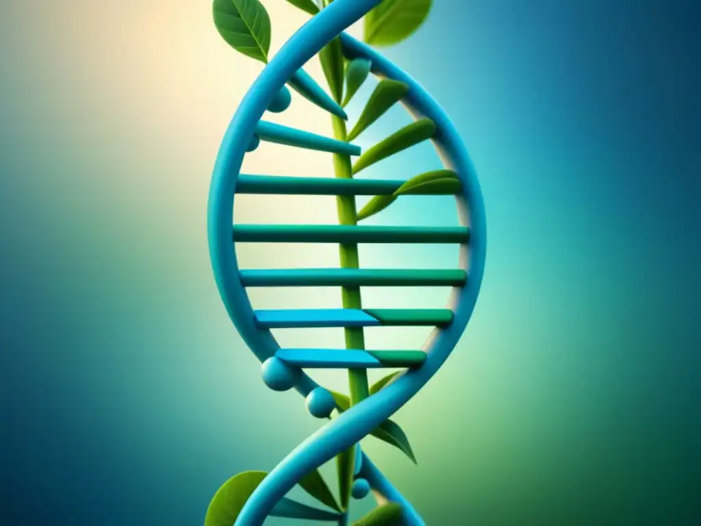 Una ilustración minimalista de una doble hélice de ADN formada por piezas de rompecabezas, simbolizando la relación entre Normas ISO en biotecnología