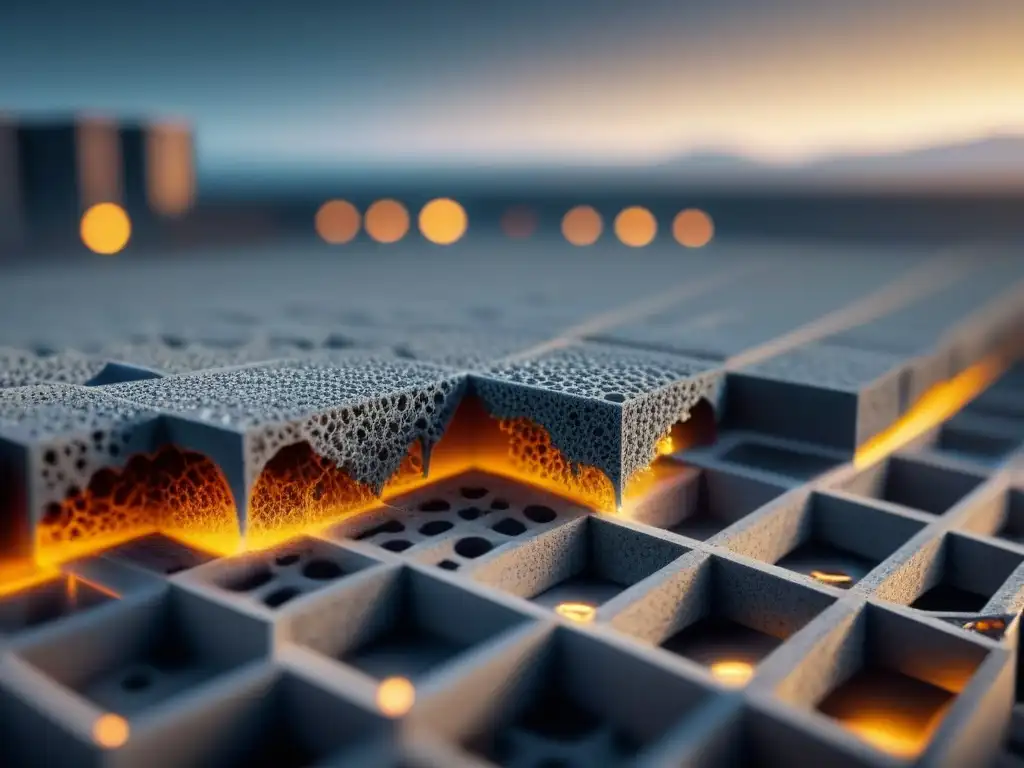 Innovación: Red de nanorrefuerzos potencia resistencia del concreto Impactante red de nanoreforzados en materiales de construcción, potenciando resistencia y durabilidad