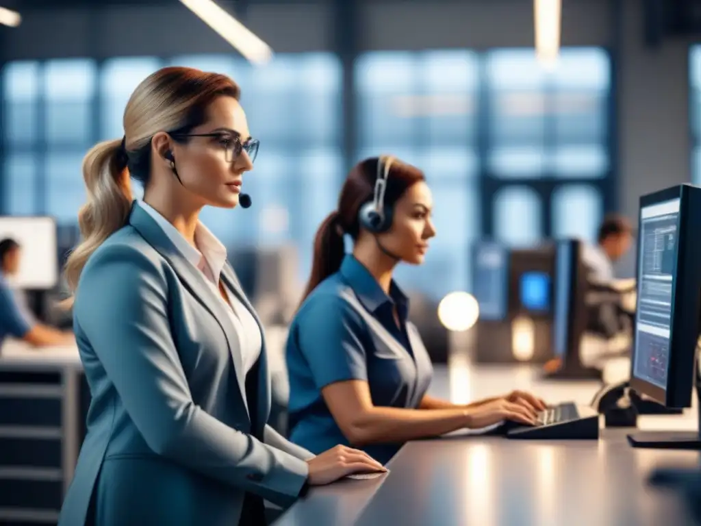 Colaboración ergonómica: trabajadores industriales en fábrica moderna La importancia de la ergonomía laboral: Trabajadores colaborativos en una fábrica moderna, destacando la eficiencia y armonía del espacio