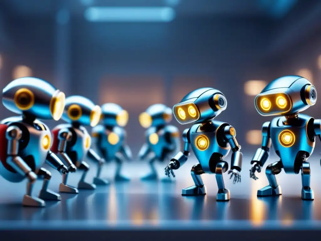 Nanorobots reparando tejidos: detalle futurista Increíble imagen de nanorobots en avanzada medicina regenerativa