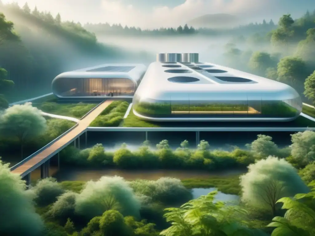 Innovadora instalación de descontaminación ambiental con ingeniería genética en el bosque