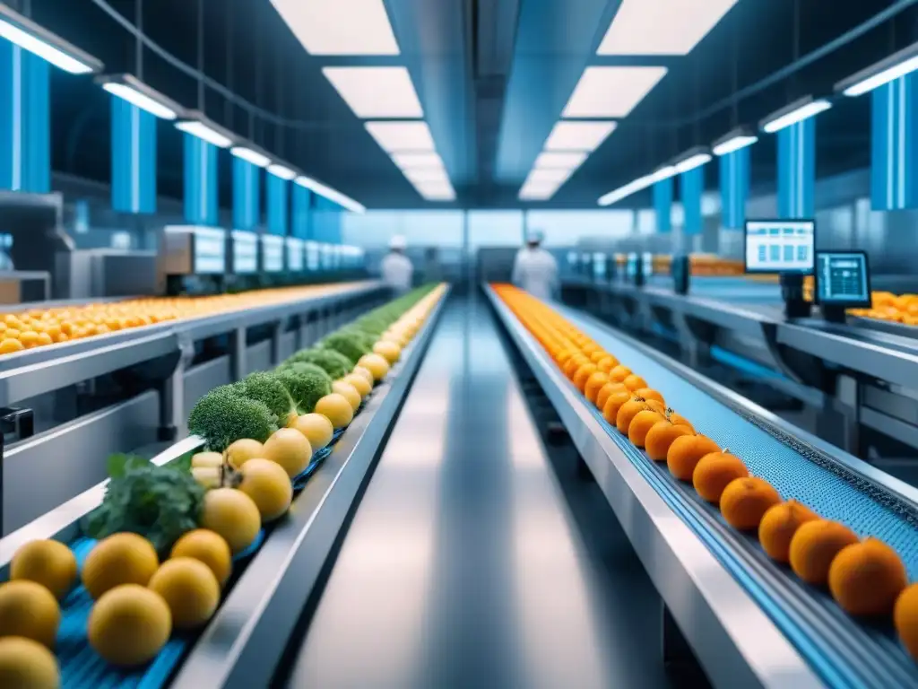 Innovadora inspección de calidad en línea de producción de alimentos con avanzados sistemas de visión artificial