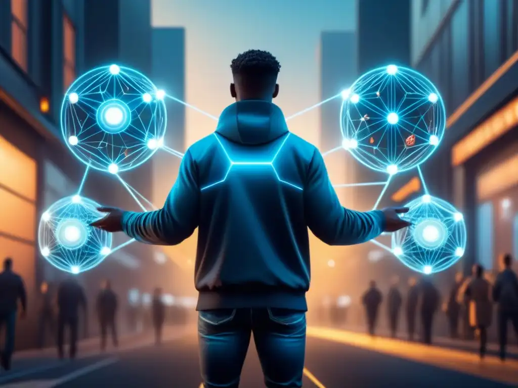 Interconexión de nodos en cadena de suministro con tecnología blockchain en industria logística