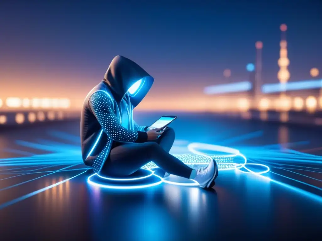 Ejecución impecable de contrato inteligente en red de suministro digital Operaciones logísticas con contratos inteligentes: Ejecución perfecta en una red digital futurista y elegante