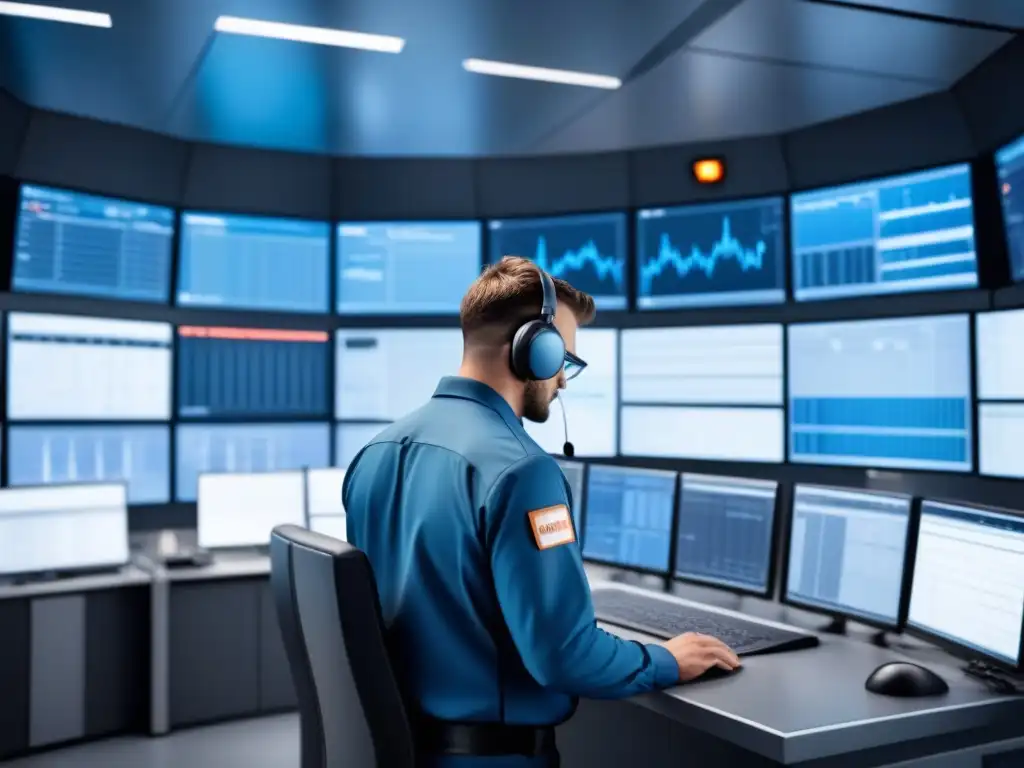 Profesionales de seguridad industrial monitorean tecnologías de detección de fallas en sala de control