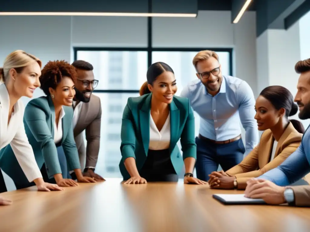 Profesionales unidos fortaleciendo salud mental en equipo de trabajo