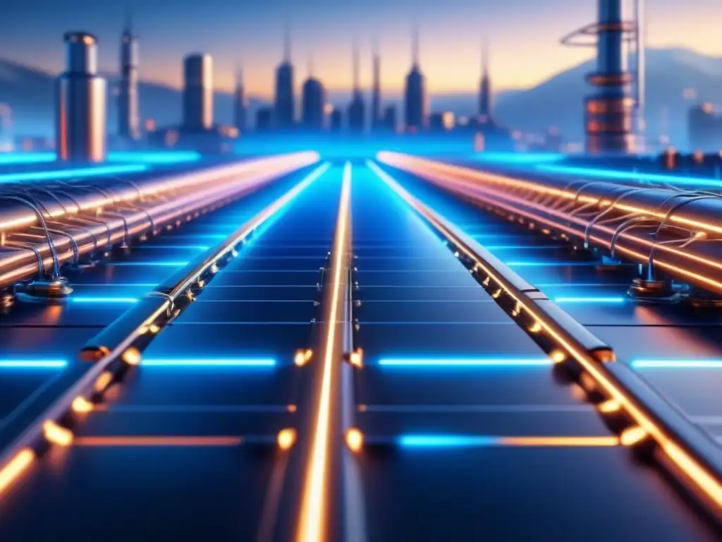 Una red eléctrica futurista con metales superconductores en redes eléctricas