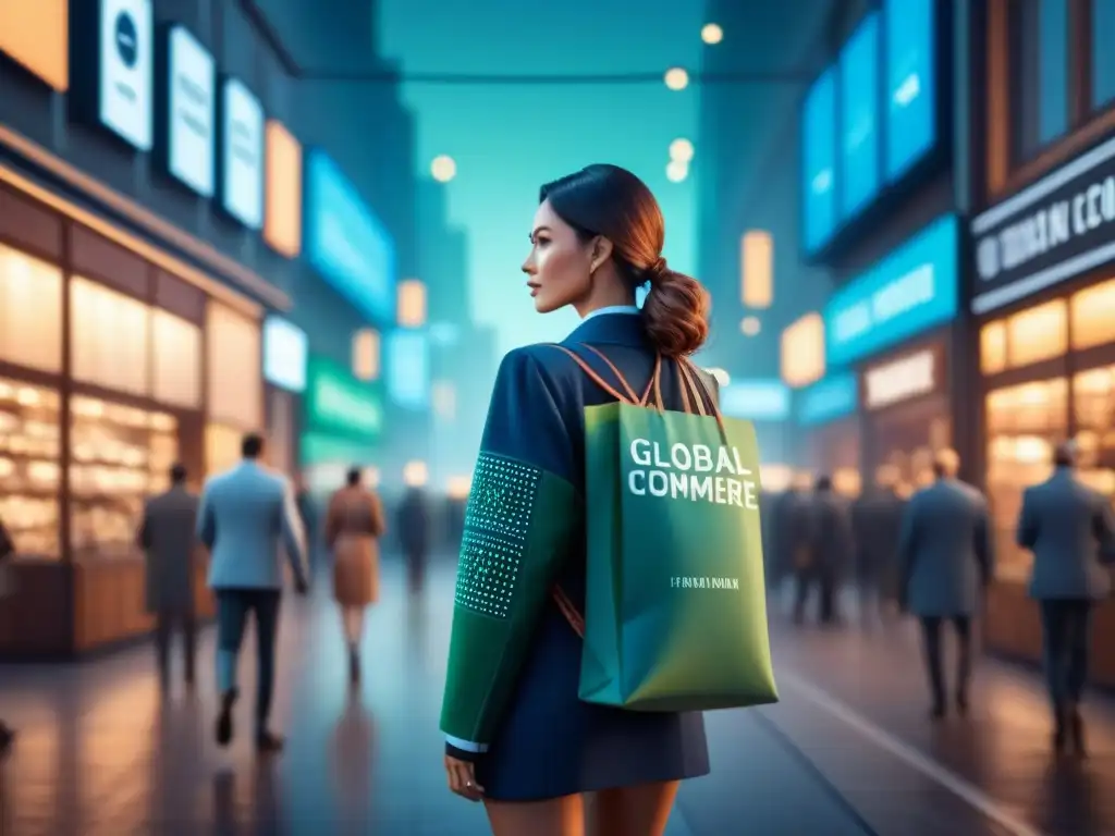 Red de comercio global: eficiencia y transparencia blockchain Una red global de comercio segura y eficiente en blockchain