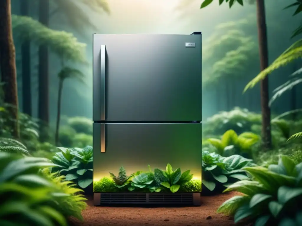 Refrigerador ecoeficiente en armonía con la naturaleza Refrigeración bajo impacto ambiental: Mitos y realidades