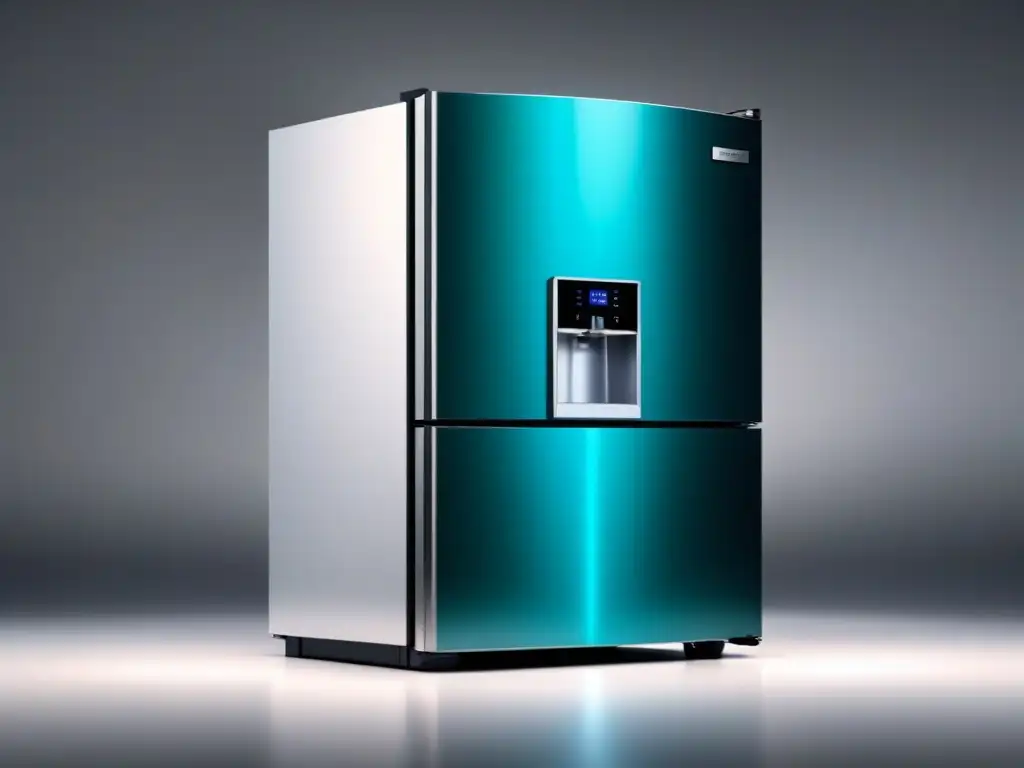 Refrigerador futurista con tecnologías emergentes en refrigeración