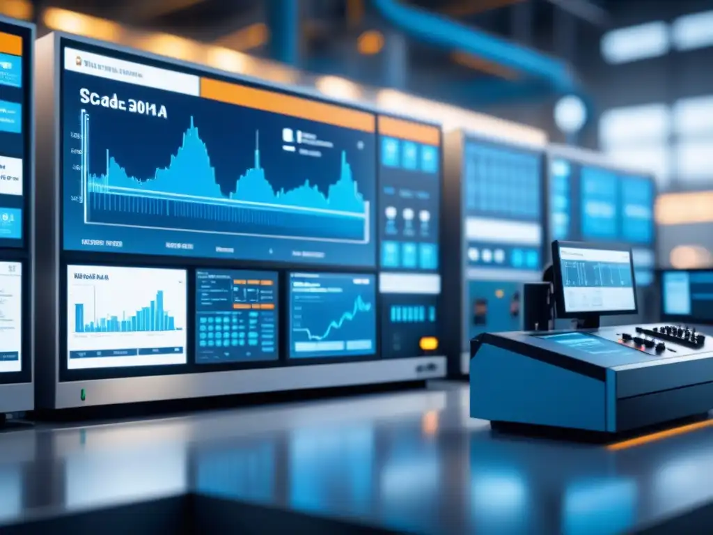 Un sistema SCADA integrado de forma sostenible en una planta manufacturera moderna