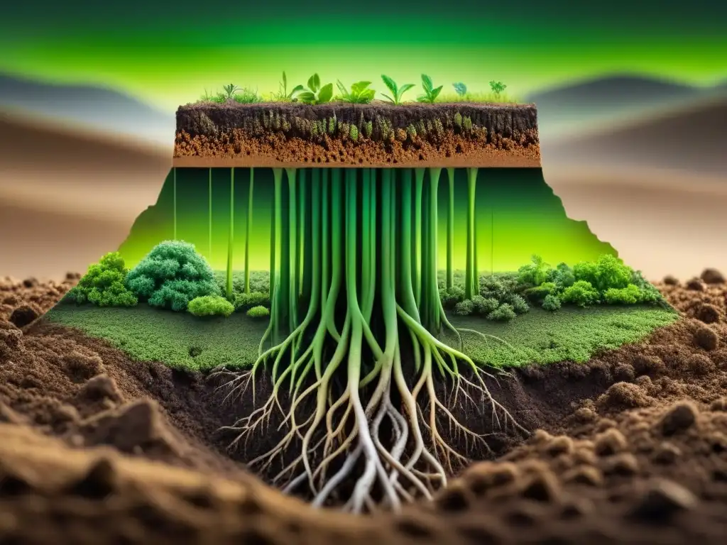 Perfil de suelo: innovadora descontaminación ambiental Innovación en descontaminación de suelo industrial mediante bioventing